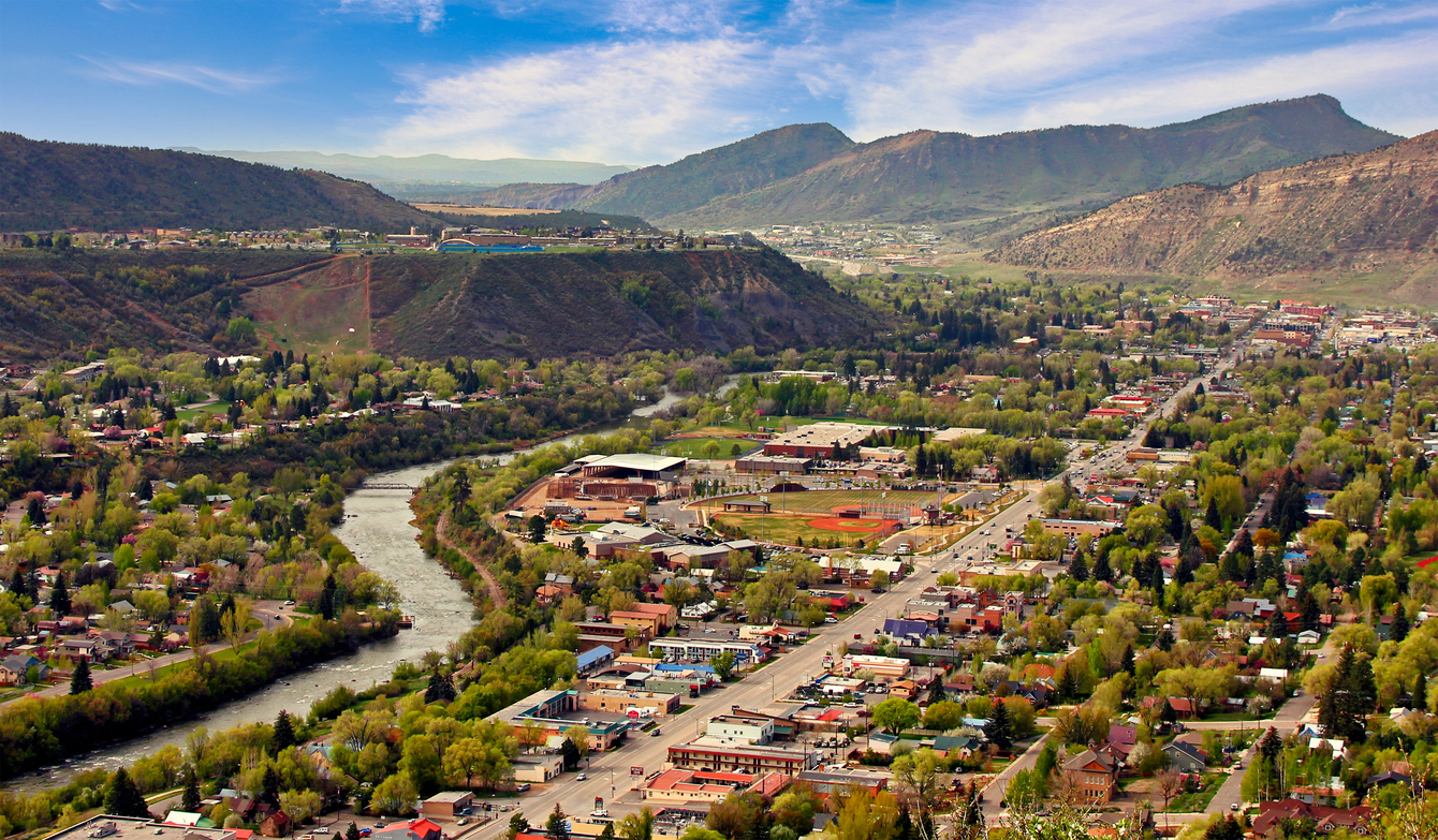 Panoramic Image of Durango, CO